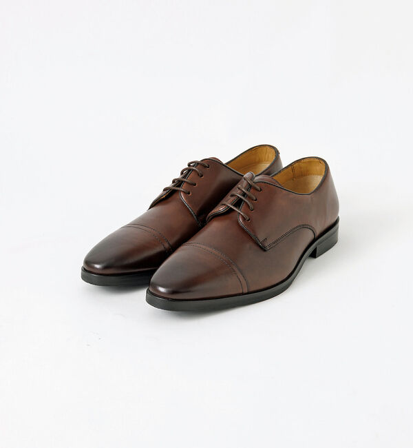 alfredoBANNISTER「【一部店舗＋WEB限定】ロングノーズ 外羽根 ストレートチップシューズ」|ビジネス・ドレスシューズ|