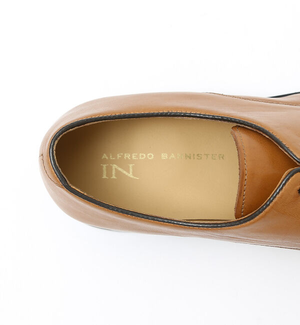 alfredoBANNISTER「【一部店舗＋WEB限定】ロングノーズ 外羽根 ストレートチップシューズ」|ビジネス・ドレスシューズ|