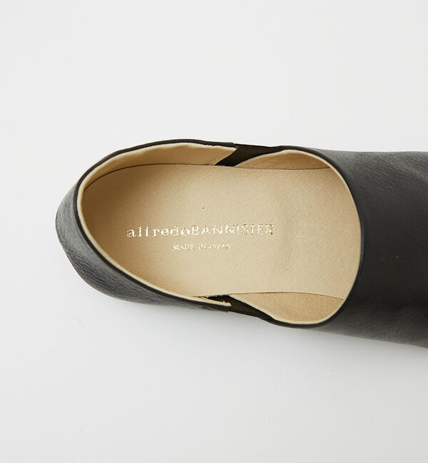 alfredoBANNISTER「【MADE IN JAPAN】サイドゴア レザー スリッポン」|スニーカー|
