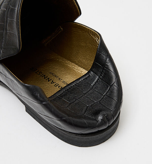 alfredoBANNISTER「【型押し】ドレープ フラット シューズ」|その他|