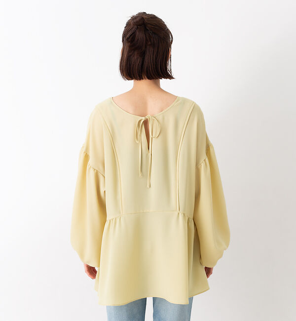 Rouge vif「【WEB限定】2WAY切り替えギャザーブラウス」|シャツ・ブラウス|