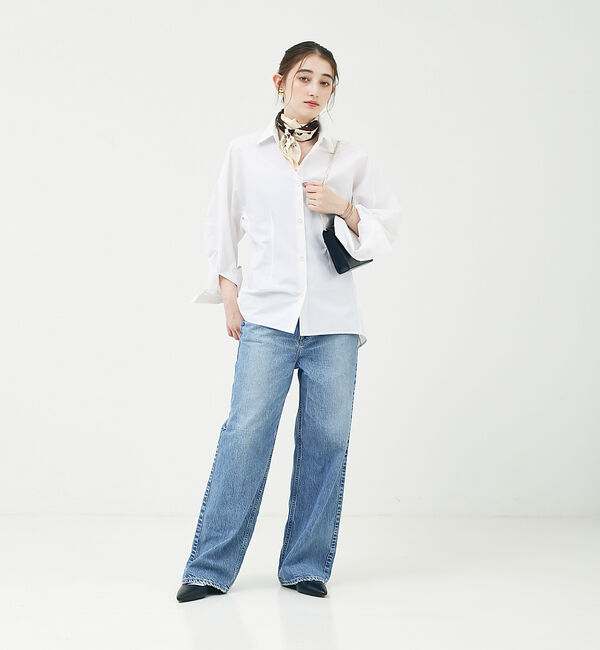 Rouge vif「ボウタイ付き シャツ」|シャツ・ブラウス|