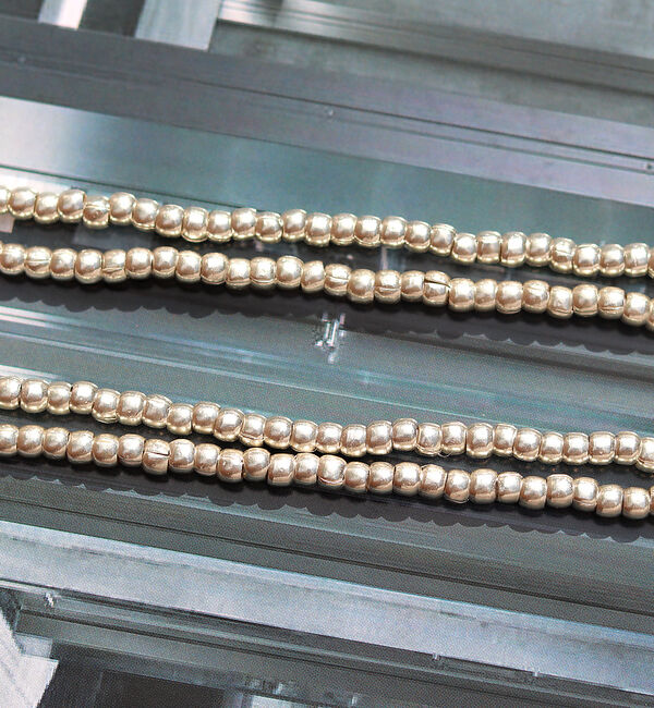 Rouge vif「シルバービーズネックレス / Thai Silver / ロング / カレンシル」|ネックレス|