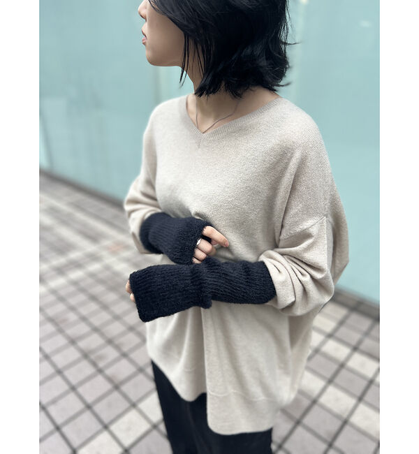 Rouge vif「【一部店舗限定】ラメニットアームウォーマー」|手袋|