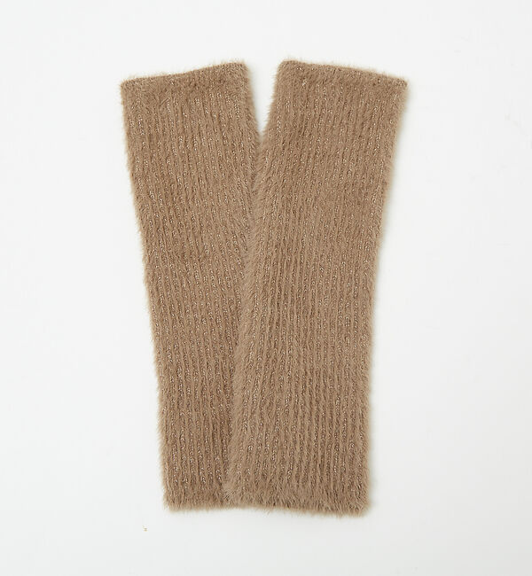 Rouge vif「【一部店舗限定】ラメニットアームウォーマー」|手袋|