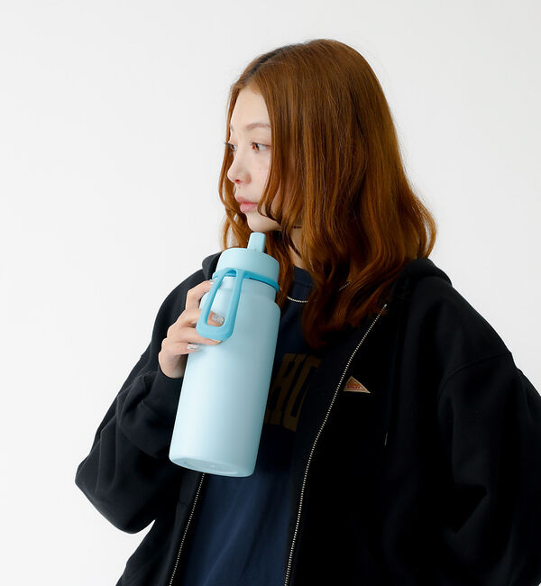 Rouge vif「【b.box/ビーボックス】フリップトップボトル 1L（ステンレス製水筒）/In」|食器・キッチングッズ|