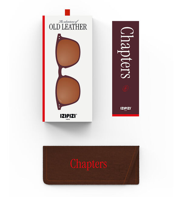 Rouge vif「【IZIPIZI/イジピジ】サングラス/SUN/Old Leather/Moon」|メガネ|