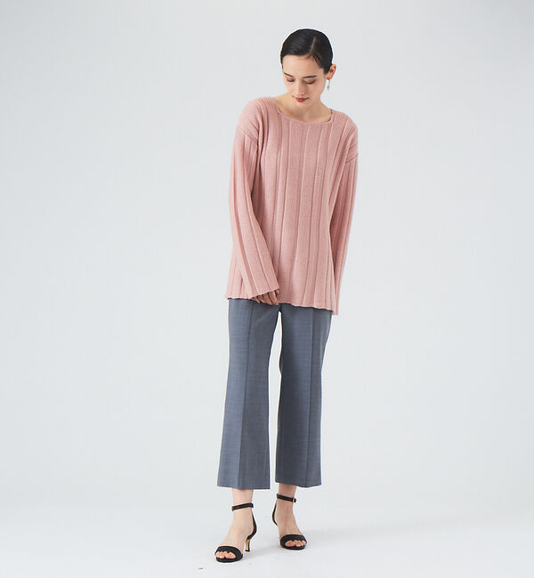 qualite「ピンタックフレアパンツ」|その他|