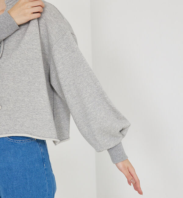 qualite「キーネックオーバースウェット」|スウェット・ジャージ|