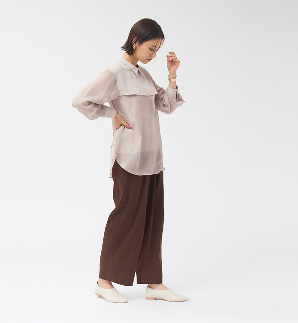 AU BANNISTER「シャーリングフラットパンプス」|その他|