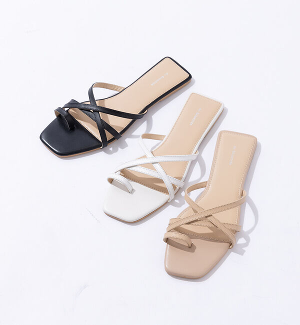 AU BANNISTER「【販売店舗限定】トングサンダル」|サンダル|