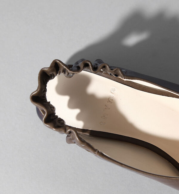 AU BANNISTER「thYme/ スリングバックフラットシューズ」|パンプス|