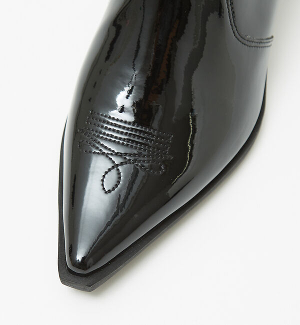 AU BANNISTER「鳳山えり&times;Au BANNISTERコラボ　晴雨兼用ウエスタンミュール」|レインシューズ|