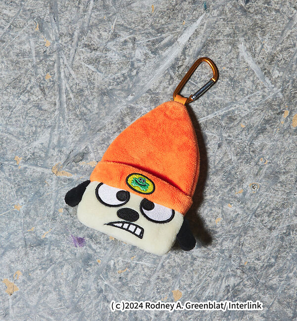 AU BANNISTER「【Parappa The Rapper&times;LAROUTE】カラビナ付キャラクターポ」|チャーム・キーホルダー|その他