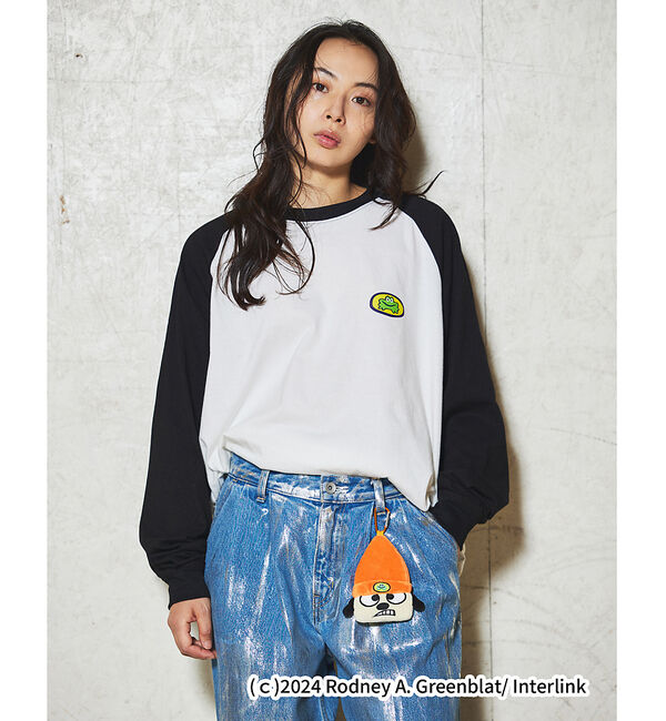 AU BANNISTER「【Parappa The Rapper&times;LAROUTE】カラビナ付キャラクターポ」|チャーム・キーホルダー|