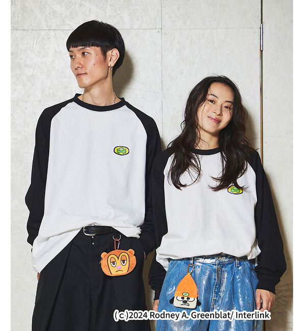 AU BANNISTER「【Parappa The Rapper&times;LAROUTE】カラビナ付キャラクターポ」|チャーム・キーホルダー|