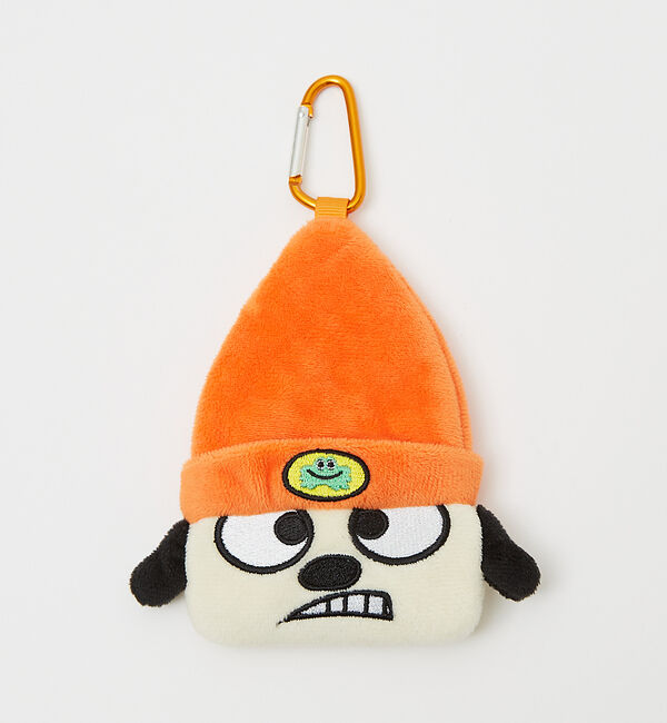 AU BANNISTER「【Parappa The Rapper&times;LAROUTE】カラビナ付キャラクターポ」|チャーム・キーホルダー|