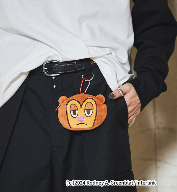 AU BANNISTER「【Parappa The Rapper&times;LAROUTE】カラビナ付キャラクターポ」|チャーム・キーホルダー|