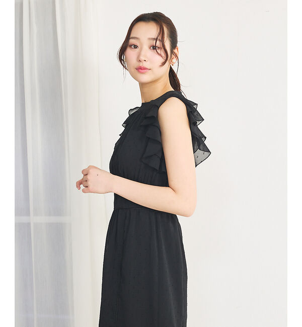 SELFIST「ホルターネックフリルマーメイドワンピース」|ワンピース|