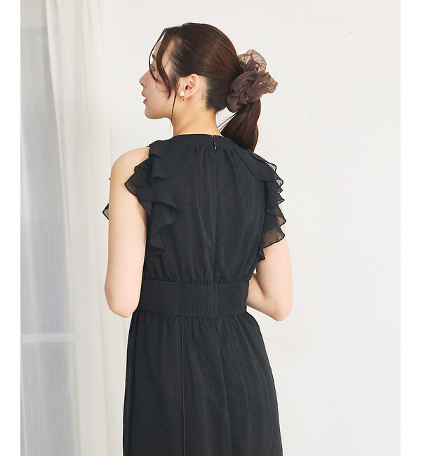 SELFIST「ホルターネックフリルマーメイドワンピース」|ワンピース|