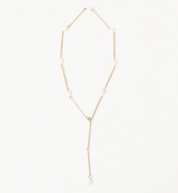 abahouse mavie「スティックx淡水パールネックレス」|ネックレス|