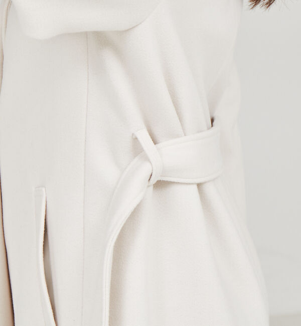 abahouse mavie「【ロングセラー】ベルト付きロングコート」|その他|