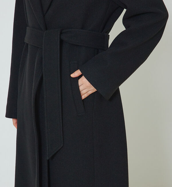 abahouse mavie「【ロングセラー】ベルト付きロングコート」|その他|