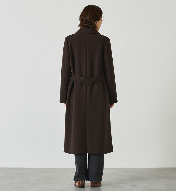 abahouse mavie「【ロングセラー】ベルト付きロングコート」|その他|