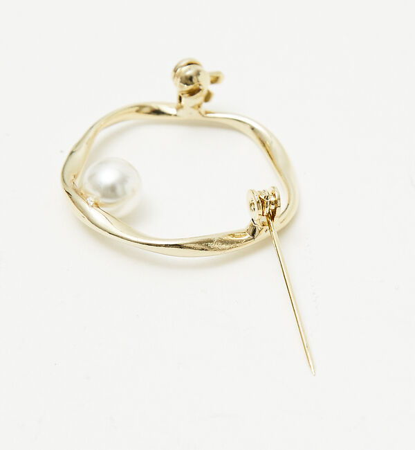 abahouse mavie「サークルパールブローチ」|その他|