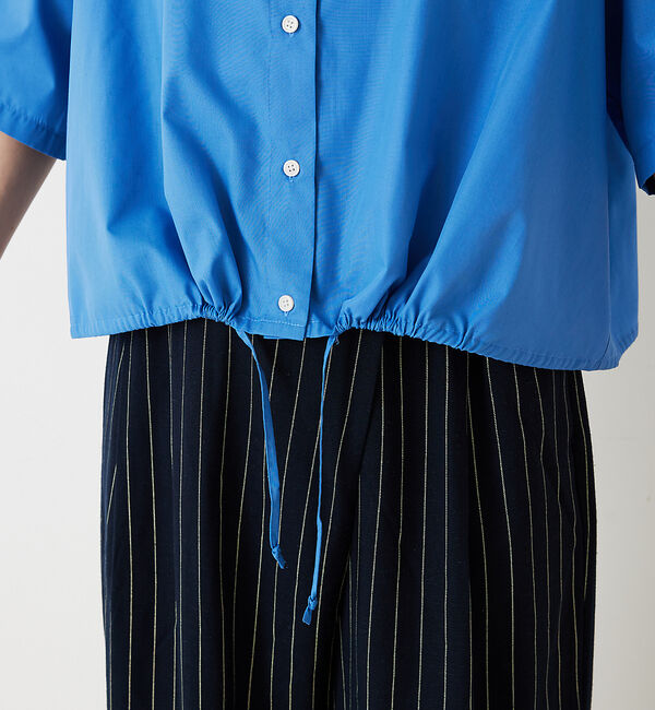 abahouse mavie「ドロストショートシャツ」|シャツ・ブラウス|