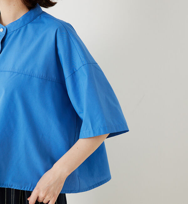 abahouse mavie「ドロストショートシャツ」|シャツ・ブラウス|