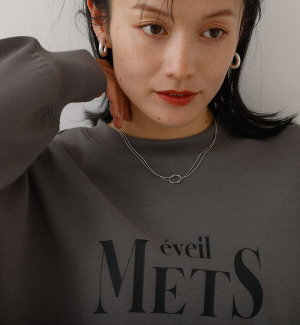 abahouse mavie「ノットショートネックレス」|ネックレス|