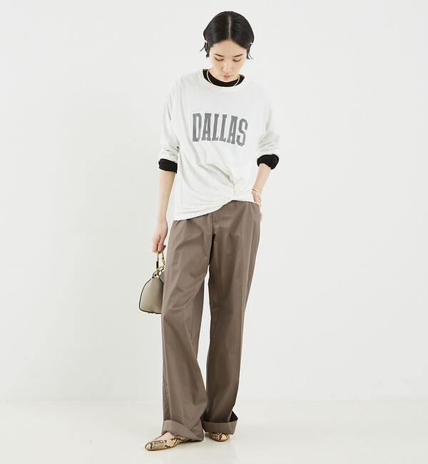 The Store by C' 「【Citizens of humanity】SABINE CROPPED L/S」|Tシャツ・カットソー|