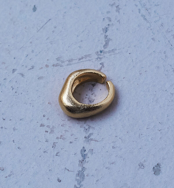 NOMINE「シンプルボリュームリング」|リング|ゴールド