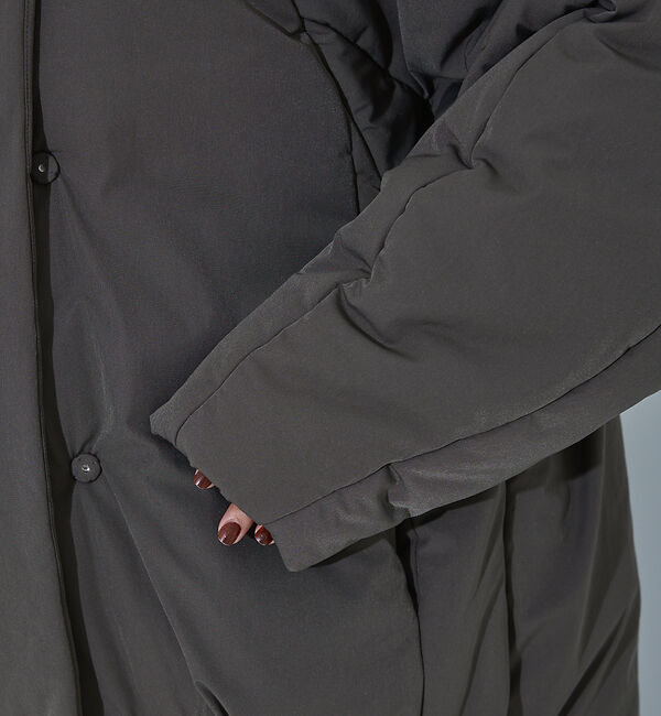 NOMINE「中綿 ボリューム フード ブルゾン」|ダウン|