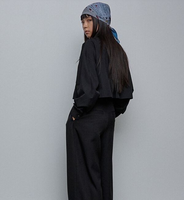 NOMINE「【ユニセックス】ロングヨーク オーバーサイズ シャツ」|シャツ・ブラウス|