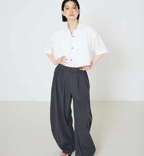 NOMINE「タック ボリュームパンツ【予約】」|その他|