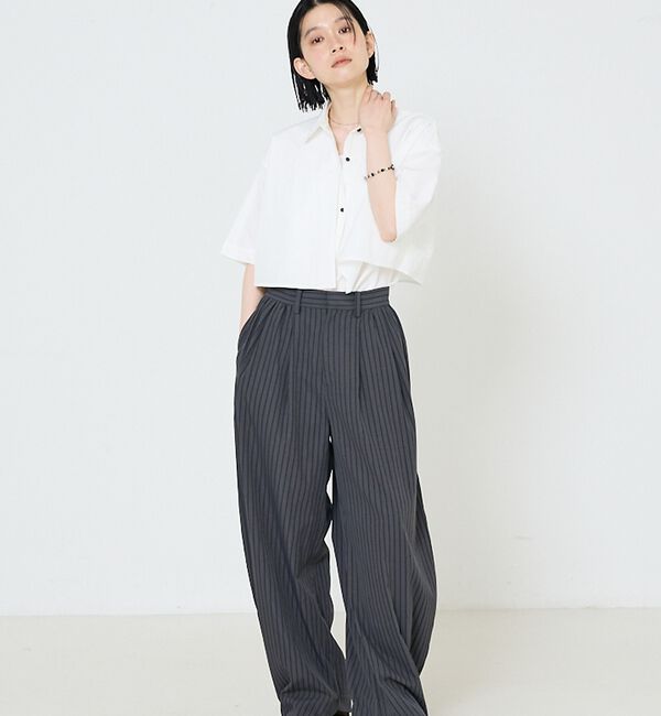 NOMINE「タック ボリュームパンツ【予約】」|その他|