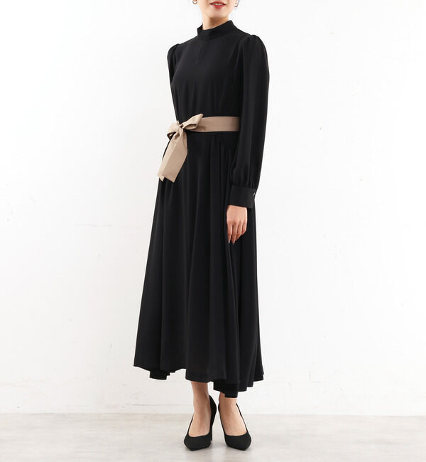 TIARA「ギャザーワンピース」|ドレス|