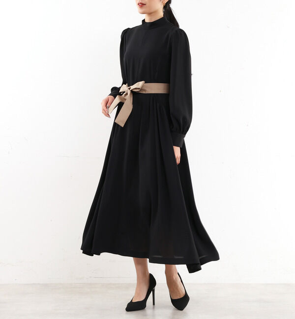 TIARA「ギャザーワンピース」|ドレス|