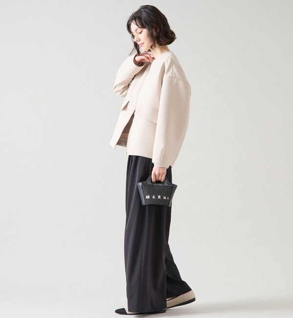 TIARA「ZIPオーバーシルエットブルゾン」|ブルゾン・スタジャン|