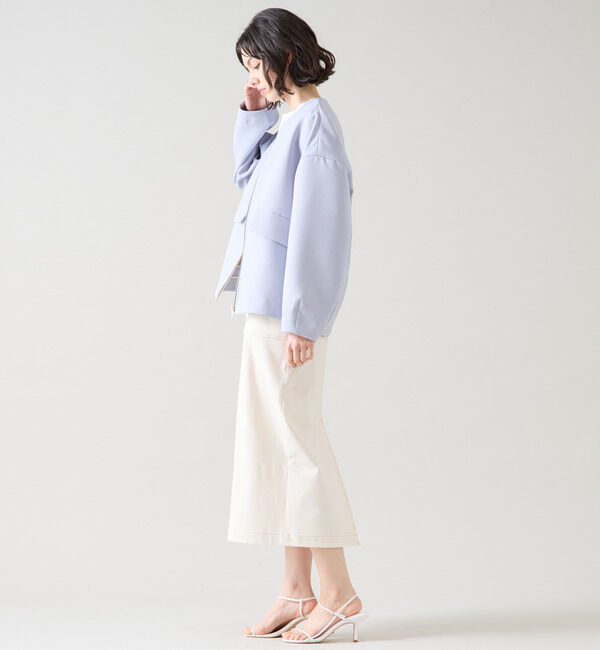 TIARA「ZIPオーバーシルエットブルゾン」|ブルゾン・スタジャン|