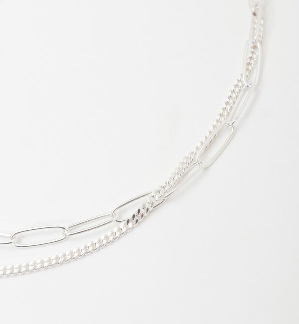 TIARA「【quip queint/クィップクエイント】two chain necklace」|ネックレス|