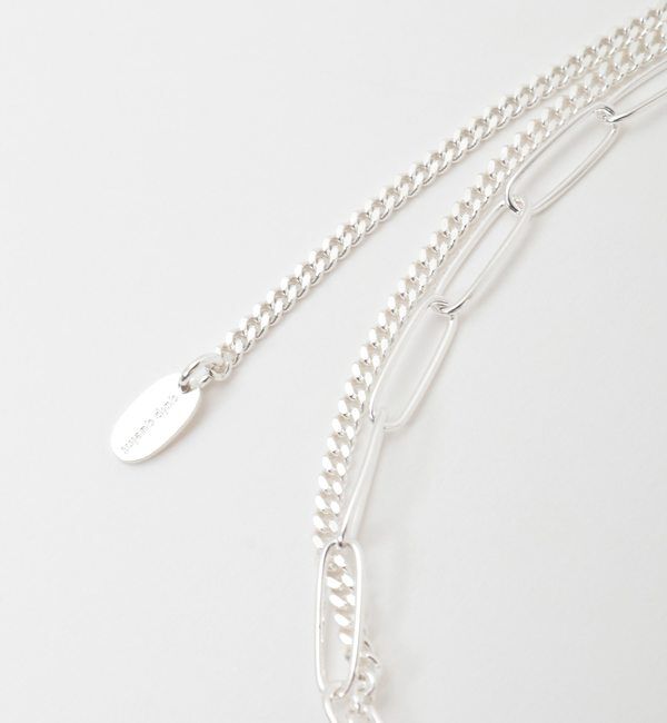 TIARA「【quip queint/クィップクエイント】two chain necklace」|ネックレス|