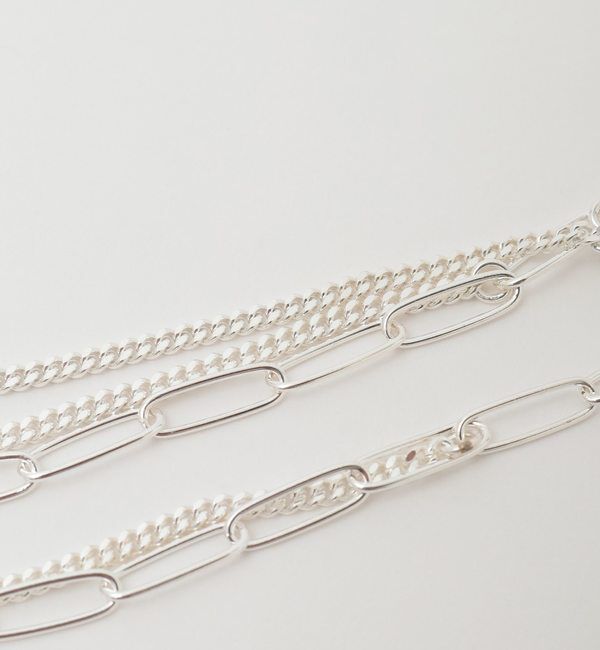 TIARA「【quip queint/クィップクエイント】two chain necklace」|ネックレス|
