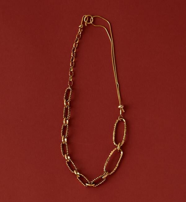 TIARA「【ADER.bijoux/アデルビジュー】CUTSTEEL sparkle short necklace」|ネックレス|