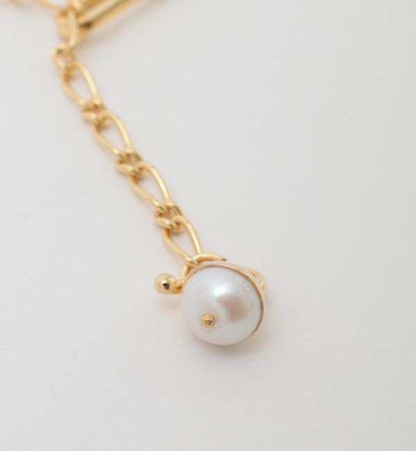 Liesse「《別注》【EO/イオ】PEARL FIGARO LARIAT NECKLACE」|ネックレス|