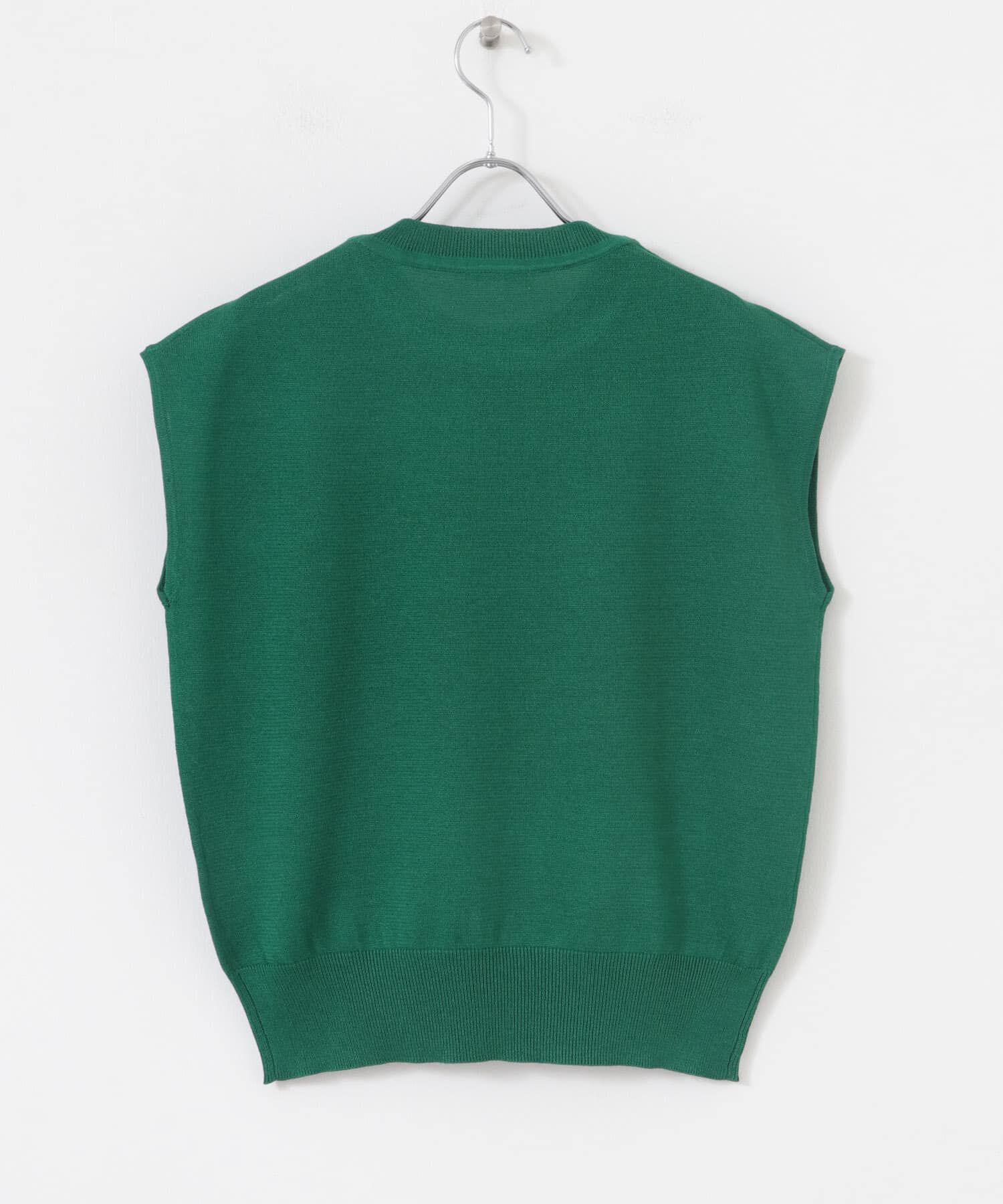 URBAN RESEARCH DOORS「FORK&SPOON　LEVITAノースリーブニットプルオーバー」|ニット・セーター|