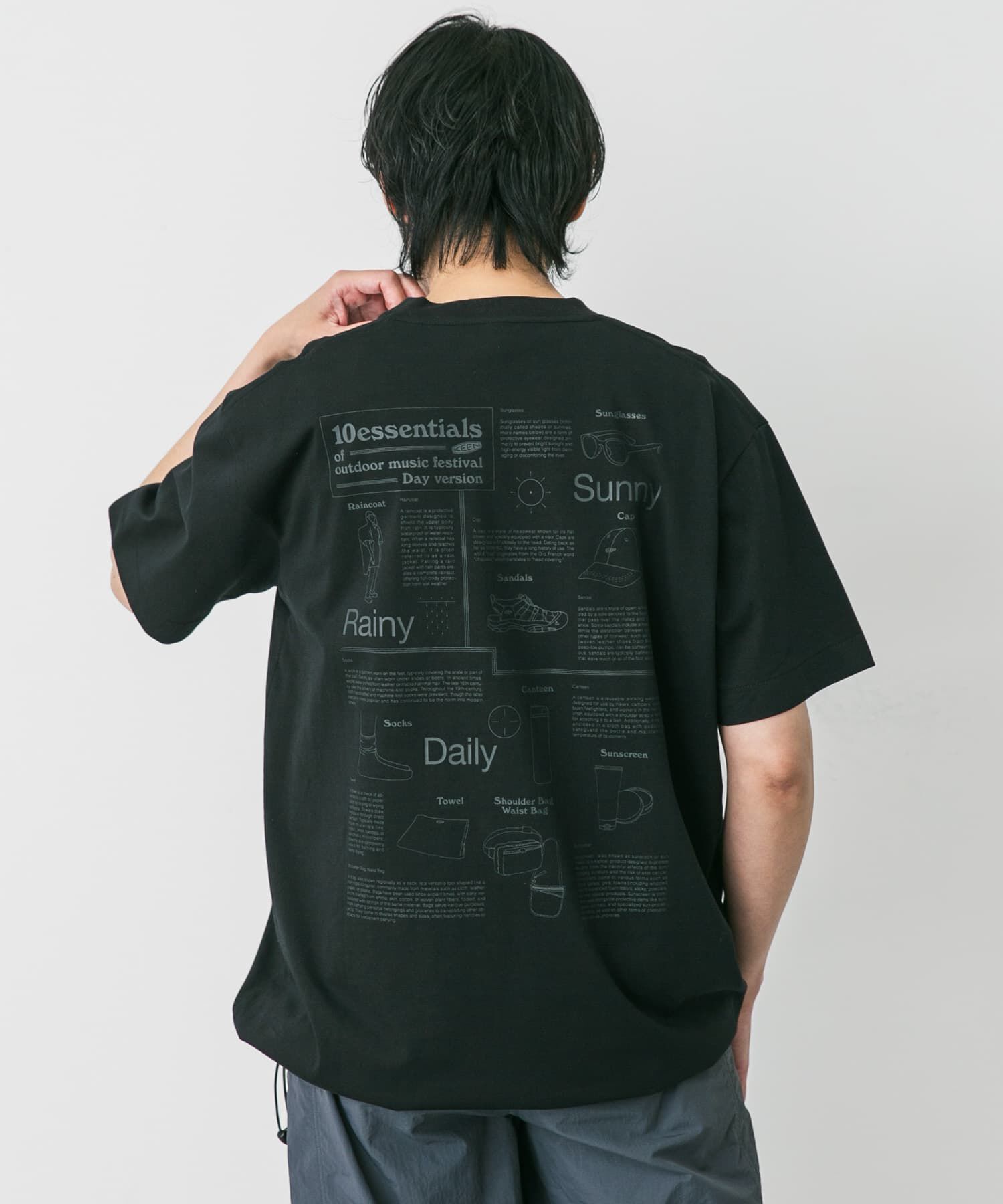 URBAN RESEARCH DOORS「『別注』KEEN&times;DOORS　OC/RP10ESSENTIALS T-SHIRTS」|Tシャツ・カットソー|