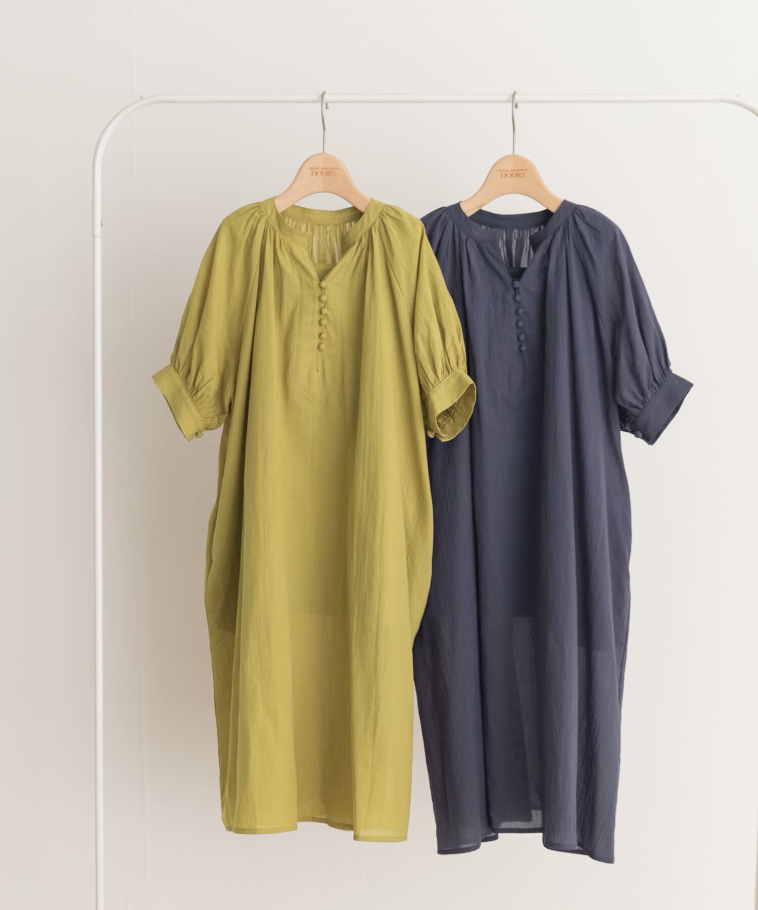 URBAN RESEARCH DOORS「『親子リンク』コットンボイルカフタンワンピース(KIDS)」|ワンピース|